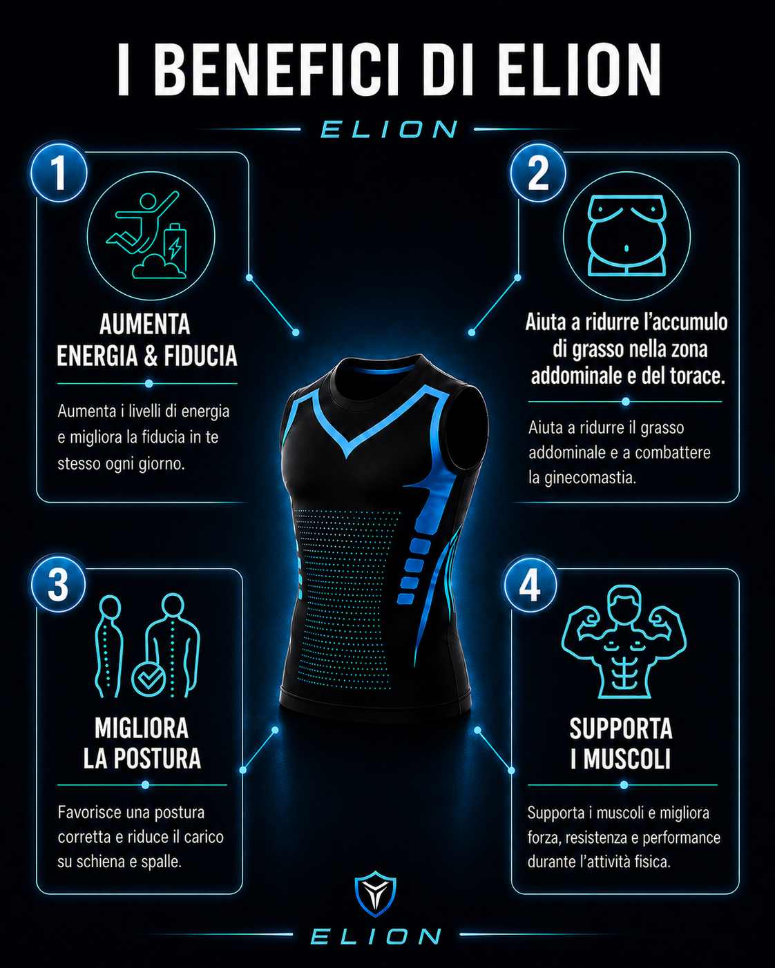 ELION Gilet Compressivo Performance